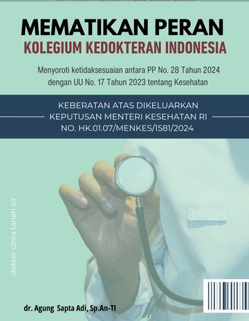 Sampul Mematikan Peran Kolegium Kedokteran Indonesia